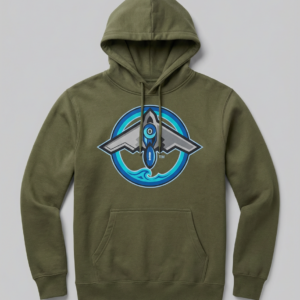 Adult Hoodie Military Olive